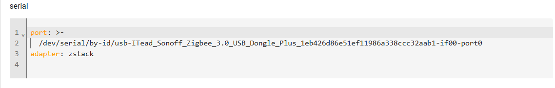 example of Sonoff in Zigbee2MQTT